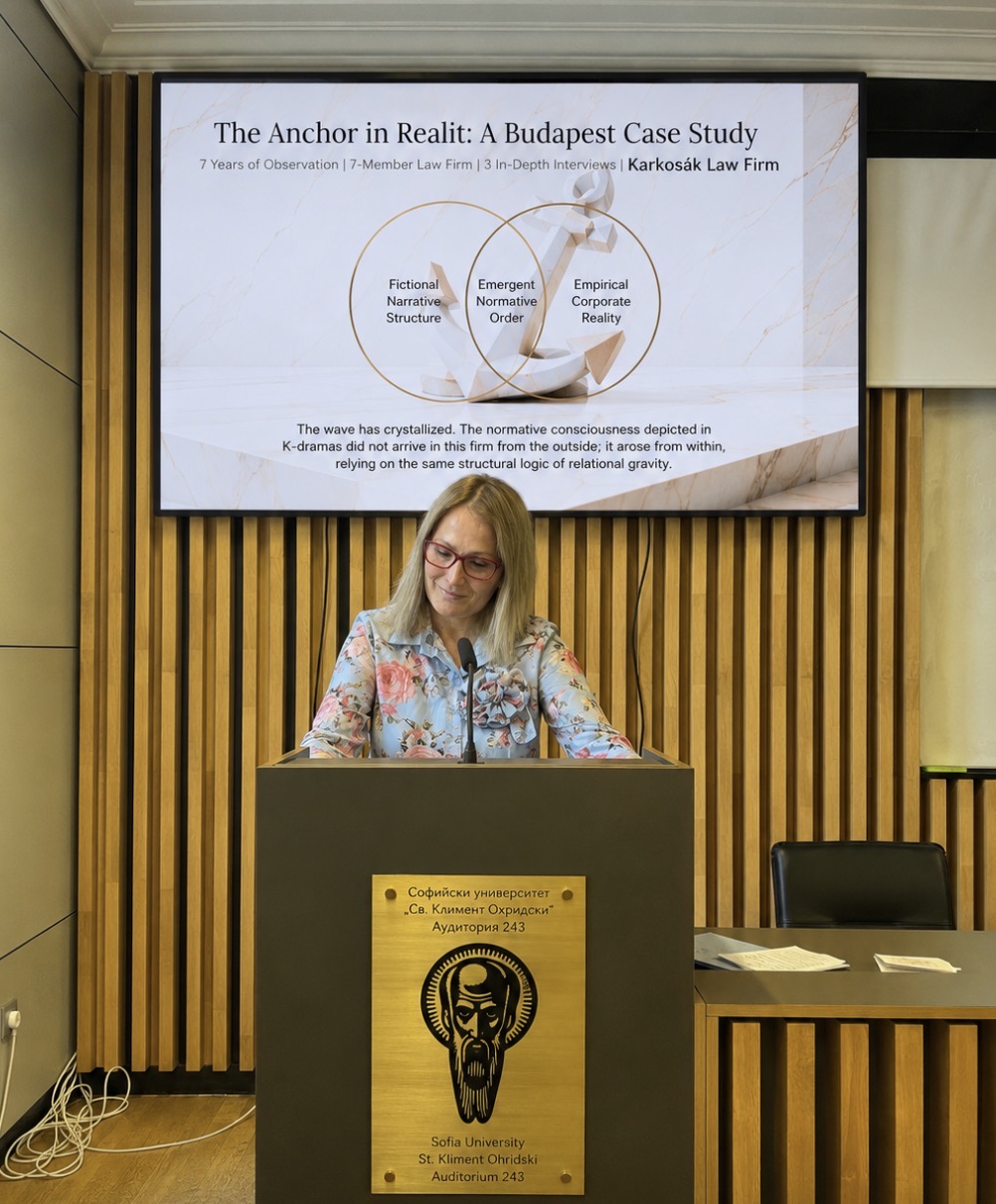 Lecture at Sofia University