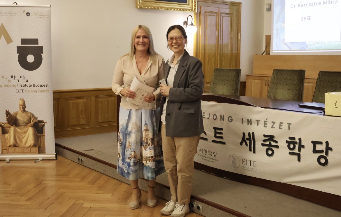 Dr. Mária Keresztes at King Sejong Institute Budapest